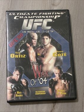 UFC Black & Blue The War of '04 DVD